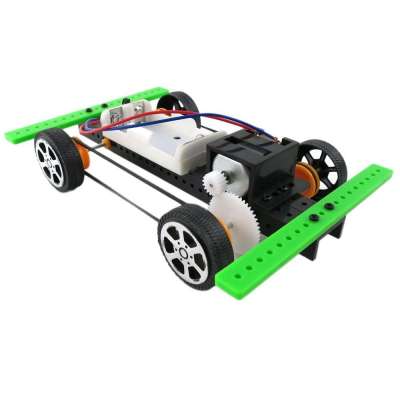 ini Battery Power Car Assembly Model Kit Developmental Toy Science Experiment Educational Toys DIY Gift For Children Boys